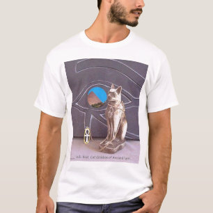 Egyptische kat Goddess T-shirt