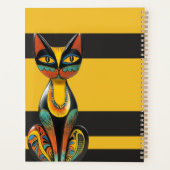 Egyptische kat planner (Achterkant)
