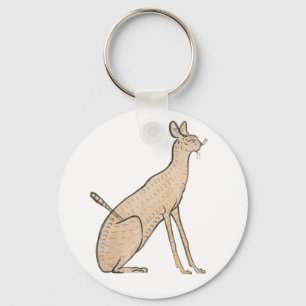 Egyptische kat sleutelhanger