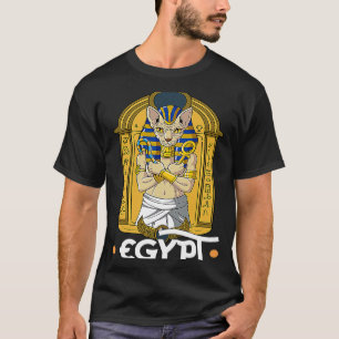 Egyptische kat Sphynx Pharaoh 1 T-shirt