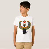 Egyptische kat t-shirt (Voorkant volledig)