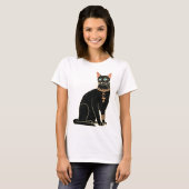 Egyptische kat t-shirt (Voorkant volledig)