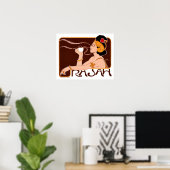  Egyptische koffiekafel Poster (Thuiskantoor)