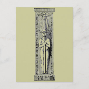 Egyptische Kolom Briefkaart