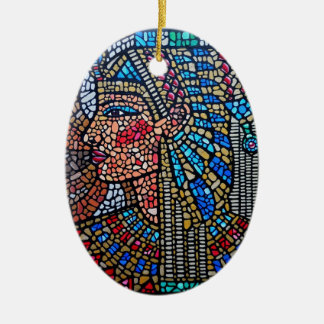 Egyptische koningin keramisch ornament