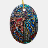 Egyptische koningin keramisch ornament (Achterkant)