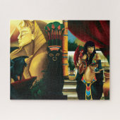 Egyptische koningin legpuzzel (Horizontaal)