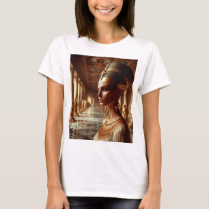 Egyptische Koningin Majestueuze Kunst: Oude Royalt T-shirt