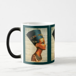 Egyptische koningin Nefertiti ancient History Drin Magische Mok