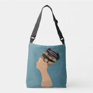 Egyptische koningin Nefertiti Crossbody Tas