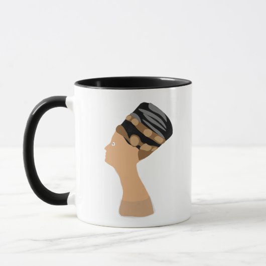 Egyptische koningin Nefertiti Mok (Links)