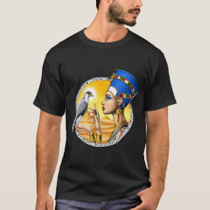 Egyptische koningin Nefertiti T-shirt