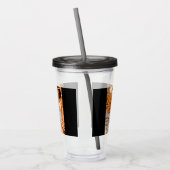 Egyptische kunst acryl drinkbeker (Links)