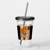 Egyptische kunst acryl drinkbeker (Achterkant)