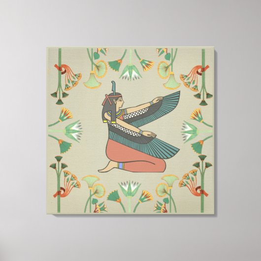 Egyptische kunst canvas afdruk (Voorkant)