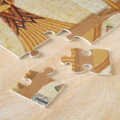 Egyptische kunst legpuzzel (Zijkant)
