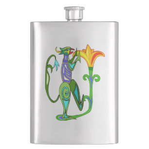 Egyptische kunst met Lotus Flower Flacon