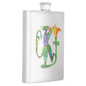 Egyptische kunst met Lotus Flower Flacon (Rechts)