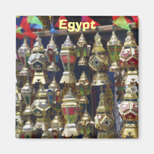 Egyptische lampionnen magneet