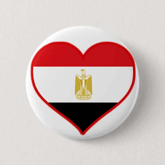 Egyptische liefde ronde button 5,7 cm (Voorkant)