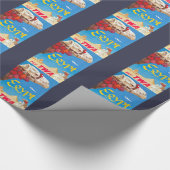  Egyptische luchtreisreclame Cadeaupapier (Hoek)