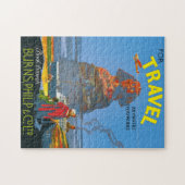  Egyptische luchtreisreclame Legpuzzel (Horizontaal)