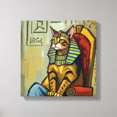 EGYPTISCHE MAU-FARAO CANVAS AFDRUK (Voorkant)