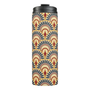 Egyptische Motif Fish Scaless Pattern Thermosbeker