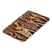 Egyptische muursnijwerk magneet (Linkerzijde)