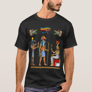 Egyptische mythologie goden t-shirt