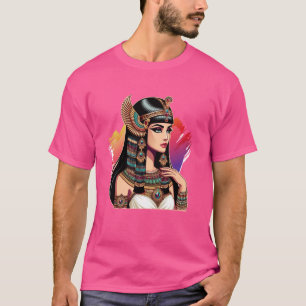 Egyptische mythologie Godin Piramides Egyptische k T-shirt