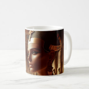 Egyptische nefertari Kunstvoorwerp: Oude Beschavin Koffiemok