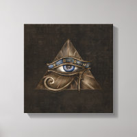 Egyptische ogen voor paarden - Wadjet Digital Art