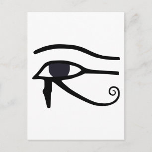 EGYPTISCHE OOG VAN HORUS BRIEFKAART
