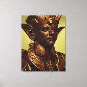 Egyptische Osiris Canvas print (Voorkant)