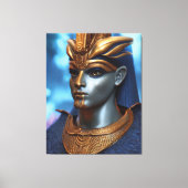 Egyptische Osiris Canvas print (Voorkant)