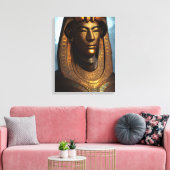 Egyptische Osiris Canvas print (Insitu (Woonkamer))