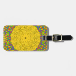 Egyptische Patroon Art Print Bagagelabel
