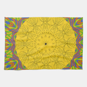 Egyptische Patroon Art Print Theedoek