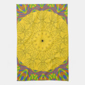 Egyptische Patroon Art Print Theedoek (Verticaal)