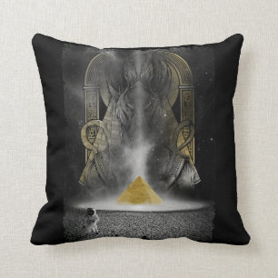 Egyptische piramide Aesthetische bots Anubis Kussen