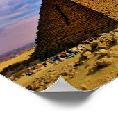 Egyptische piramide poster (Hoek)