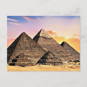 Egyptische Piramides Briefkaart