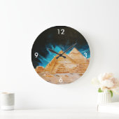 Egyptische piramides  grote klok (Huis)