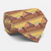 Egyptische piramides stropdas (Opgerold)