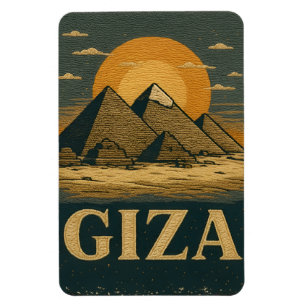 Egyptische piramides van Gizeh Grote Piramide Magneet