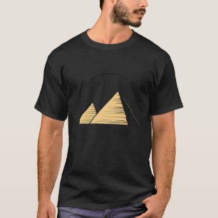 Egyptische piramids-Egyptenaar Anubis Egyp T-shirt