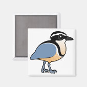 Egyptische Plover Magneet (Voorkant / Achterkant)