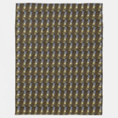 Egyptische prinses Pattern, Fleece Deken (Voorkant)