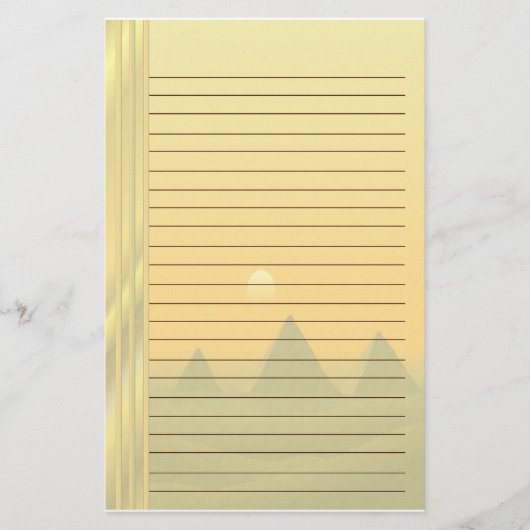 Egyptische Pyramides Briefpapier (Voorkant)